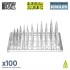 1/48 Miscellaneous Resin Stalactites and Icicles (100pcs)