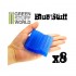 Blue Stuff REUSABLE Plastic Molding (8 bars, dimension of each bar: 5.8x1.5x0.7cm)