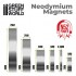 50x Neodymium Magnets 3x2mm (N52)