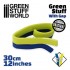 Green Stuff Resine Verte Putty Tape 30cm/12inches with Gap (two-part epoxy putty)