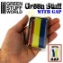 Green Stuff Resine Verte Putty Tape 15cm/6inches with Gap (two-part epoxy putty)