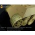 1/35 WWII SdKfz.171 Panther D/A Front Track Fenders & Hull Side Armour Skirts