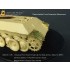 1/35 WWII SdKfz.171 Panther D/A Front Track Fenders & Hull Side Armour Skirts