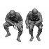 1/16 WWII US Paratrooper Willys Driver and Crew (2 figures)