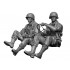 1/48 WWII US Paratrooper Willys Driver and Crew (2 figures)