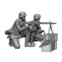 1/35 WWII German Gunner Team (2 figures)