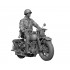 1/48 WWII US Para Ironhorse Rider with Bike