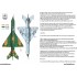 Decal for 1/72 MiG-21 MF 9309 'Dongo' Squadron with Star National Insignias