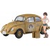 1/24 Wild Egg Girls Volkswagen Beetle Type 1 - Rei Hazumi with Figure