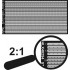 1/48 PE Strips w/Nuts 0.6-1.1mm (total dimensions 100x50mm)