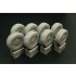 1/48 JGSDF Type 16 Wheels for Tamiya kits