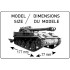 1/35 AMX 13/155 Self Propelled Gun Vehicle