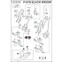 1/32 P-61 Black Widow Seatbelts & Masks for HobbyBoss kits