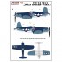 Decals for 1/32 Vought F4U-1A Vf-17 "Jolly Rogers" Part. 4 (wet transfer)