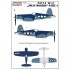 Decals for 1/32 Vought F4U-1A Vf-17 "Jolly Rogers" Part. 4 (wet transfer)