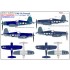 Decals for 1/48 Vought F4U-1A VF-17 "Jolly Rogers" Part. 2