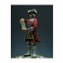 54mm Scale English Officer, Battle of Culloden 1746 (metal figure)