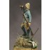 54mm Scale British Camel Corps Bugler, Sudan 1885 (white metal)