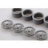 1/24 19inch ADV.1 7.0M.V2 Wheels (4 Resin Wheels + Metal Air Valves)