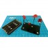 Magnetic Clips with Rubber Tips (12pcs) and Metal Storage Box/Base