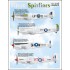 Decals for 1/48 Silver Spitfires