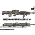 1/24 Modern British L85A2 Combat Rifles (4pcs)