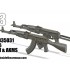 1/35 AKM and AKMS Rifles (4pcs)