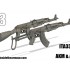 1/35 AKM and AKMS Rifles (4pcs)