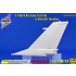 1/48 F-16A/B Vertical Tail Set & Aircraft Fuselage [Standard] for Tamiya kits