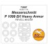 1/72 Messerschmitt P 1099 B/I Heavy Armor Masks for Revell #04359