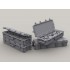 1/35 3220 Weapon Case set (Open x2, Closed x2, Insert x2 + Weapons)