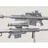 1/35 Barrett M107 Sniper Rifle w/QDL Suppressor set (2 Bodies and Accessories)