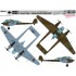 1/48 WWII German Fw 189A1 / A2 with Nacht Jager and Sonderaktion Schneekufen (3 in 1)