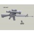 1/35 Vietnam War M16A1 with AN/PVS-2 Night Vision Scope