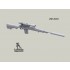 1/35 Vietnam War M21 Sniper Rifle with Supressor