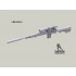 1/35 Vietnam War M21 Sniper Rifle with Supressor