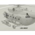 1/48 Modern AK-74 Mount For Mi-24/Mi-8 Helicopter Window. Afghan War