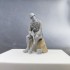 1/35 WWII German Seated Figure with Accessories