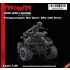 1/35 Postapocalyptic War Quad / Bike with Driver (3D printed) Resin Model Kit