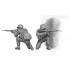 1/35 Vietnam War US Soldiers and NV Soldier (4+1 figures with ammunition)