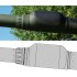 1/35 K2 Black Panther - Hyundai WIA CN08 120mm 55cal Gun Barrel for Academy kit