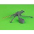 1/35 WWII Browning M2HB .50 cal (12.7mm) Machine Gun on M3 Tripod (with M2 ammo can)