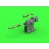 1/350 French Training Gun 90mm Mod.1935 for Richelieu & Dunkerque Class (4pcs)