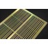 PE Brass Strips A: 0.2 - 1 mm (0.10mm thickness)