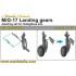 1/48 Mikoyan-Gurevich MiG-17 Landing Gears for HobbyBoss kits