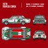 1/12 Fiat 131 Rally 1978 Rallye Sanremo #1 #2 #5, Tour de Corse winner #1 3rd #5