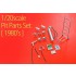 1/20 F1 Pit Scene Parts Set 1980s (white metal)