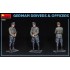 1/35 German Drivers & Officers (4 figures)