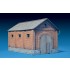 1/72 Workshop (Building Size L x H x W: 140mm x 92mm x 94mm)