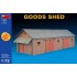 1/72 Goods Shed (Building Size L x H x W: 292mm x 80mm x 90mm) 